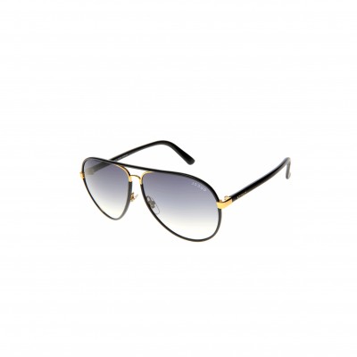 GUCCI AVIATOR SUNGLASSES UZAJJ BLACK LEATHER G2887S
